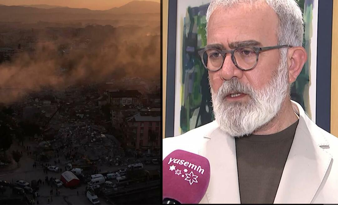 Bahadır Yenişehirlioğlu sprak privé met Yasemin: als deze aardbeving in Engeland zou zijn...