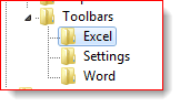 verwijder mini werkbalk in Excel 2010
