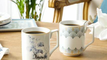 Dubbele koffiemok kans van English Home! Engelse koffiemokken voor thuis 2020