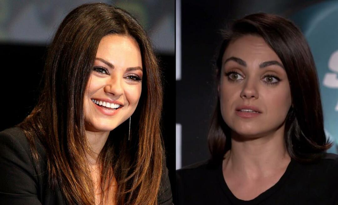 Mila Kunis gaf toe dat ze loog om te schitteren in 'That 70's Show'!