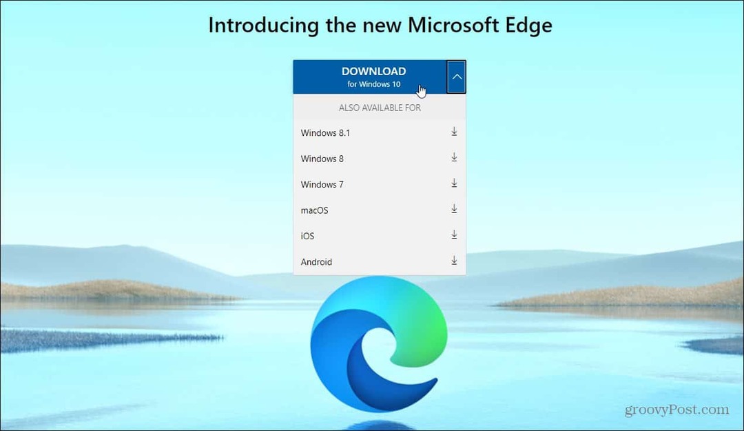 Hoe de nieuwe Microsoft Edge-browser te installeren