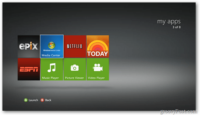Windows 7 Media Center met Xbox 360 - Stream digitale media