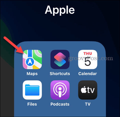 Download Apple Maps voor offline gebruik