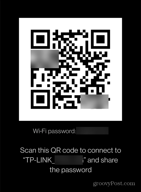 wifi-wachtwoord qr-code