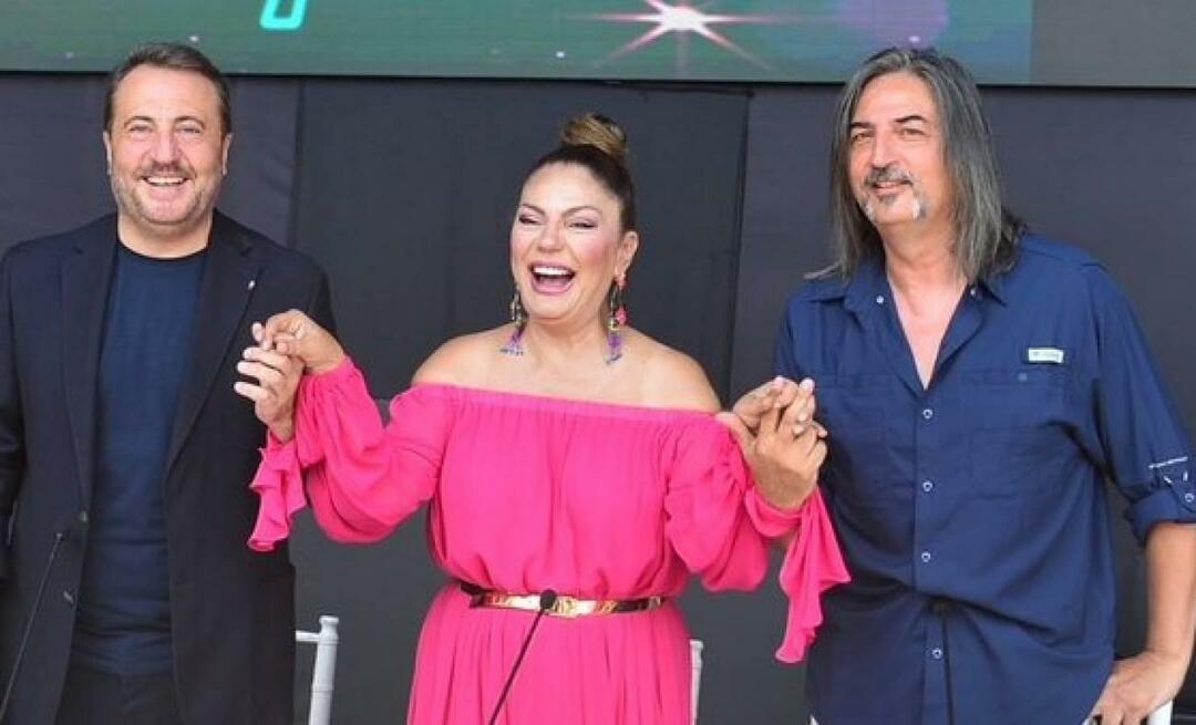 Izel, Çelik, Ercan Saatçi konden na 30 jaar niet vertrekken! Tijdens hun concert samen...