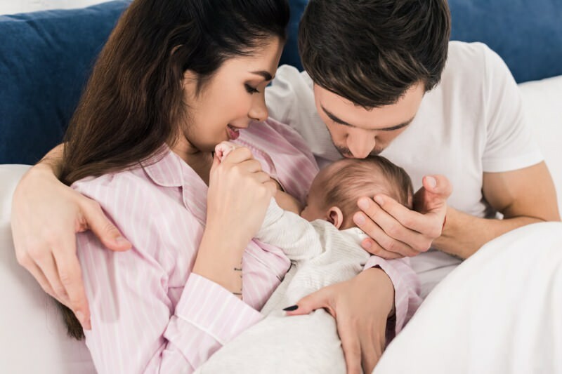 Pasgeboren borstvoedingstechnieken