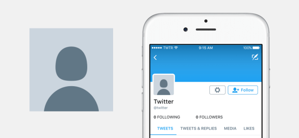 Twitter heeft een nieuwe standaard profielfoto onthuld voor nieuwe accounts.