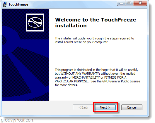 TouchFreeze schakelt automatisch uw laptop / netbook-touchpad uit terwijl u typt