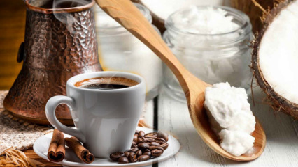 Koffierecept dat helpt om af te vallen! Hoe maak je koffie van kokosolie?