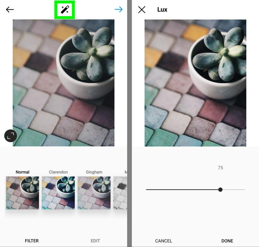 foto's-bewerken-instagram-native-features-lux-step-2