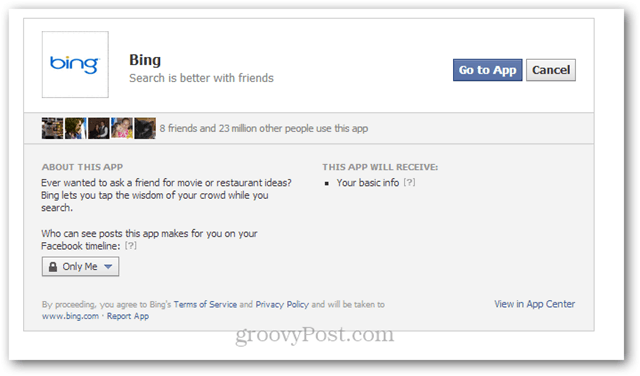 bing facebook app voor wallpaper