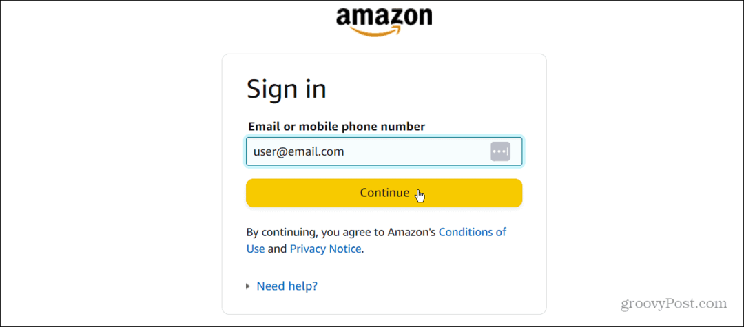 Stel toegangscodes in voor uw Amazon-account