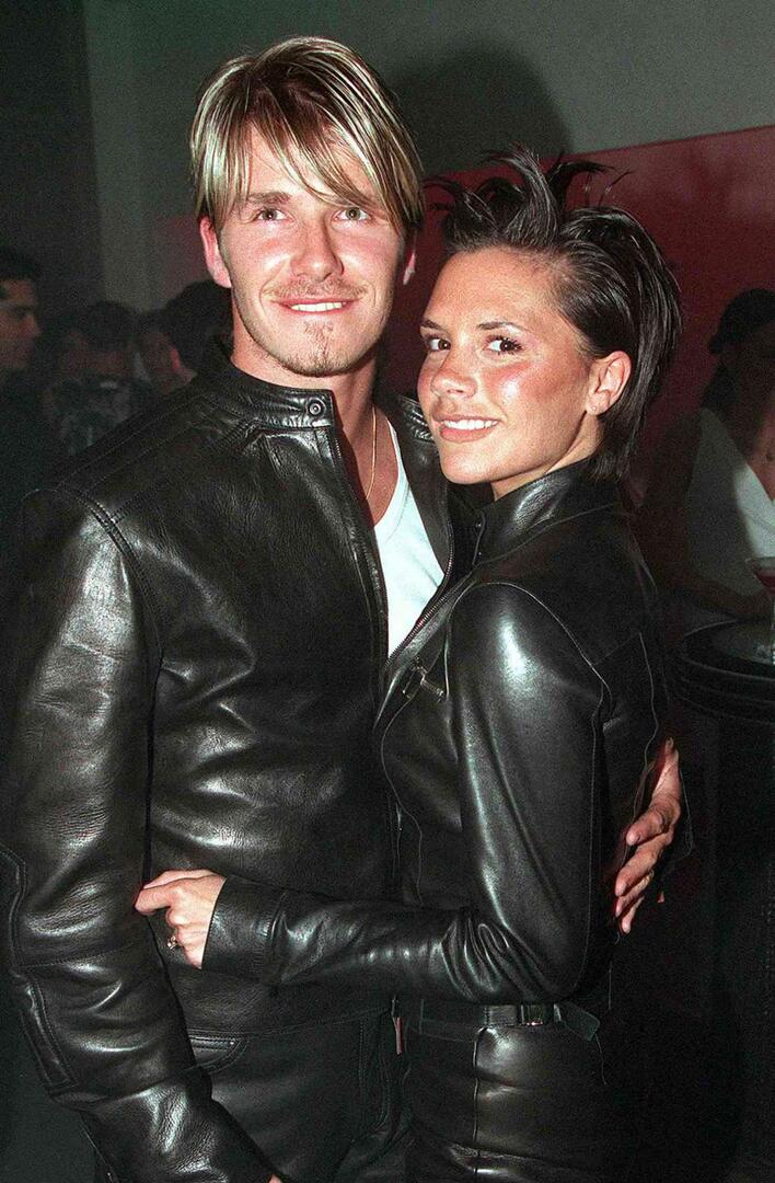 David Beckham en zijn vrouw Victoria Beckham