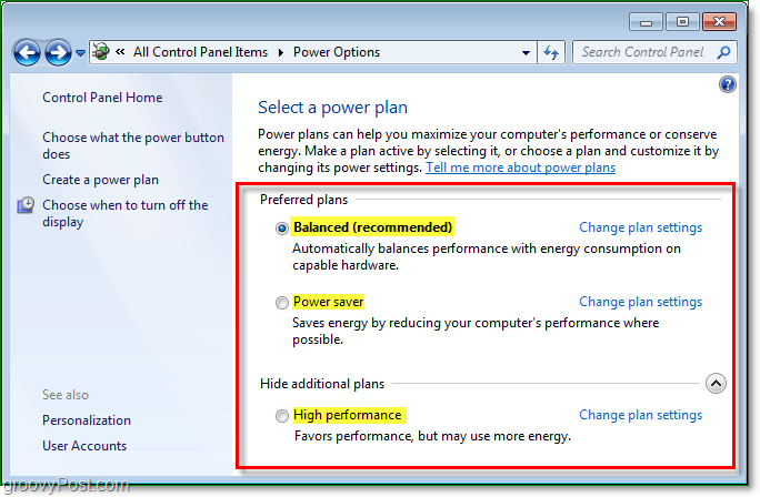Instellingen voor energiebesparing van Windows 7 beheren [How-to]