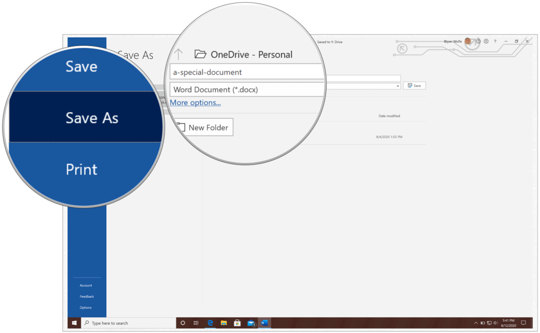 Hoe u uw Microsoft Word-document kunt delen met OneDrive