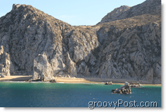 Cabo San Lucas Mexico Kliffen en stranden Lovers Beach