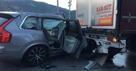 Zijn voertuig kwam in botsing met een vrachtwagen: Tan Taşçı kreeg een verkeersongeval
