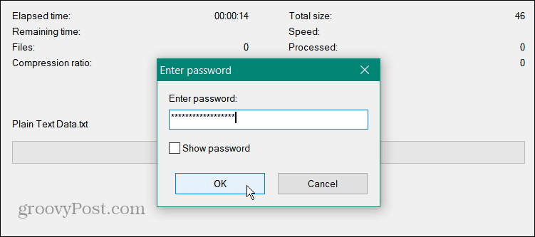 Beveilig een tekstbestand met een wachtwoord