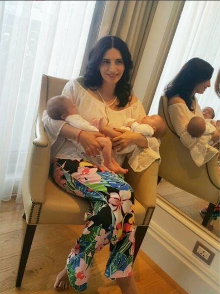 Nieuwe moeder Başak Sayan kwam in opstand