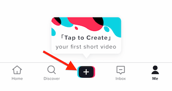 Tik om je eerste korte video-pop-up op TikTok te maken