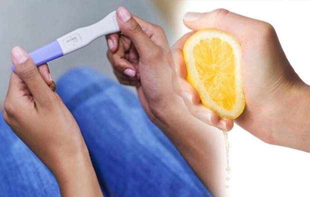 Hoe een zwangerschapstest met citroen te doen