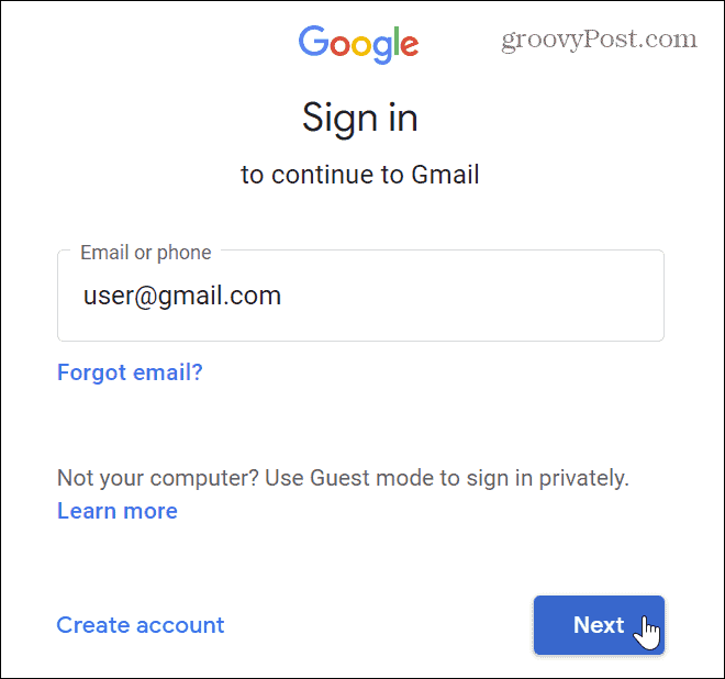Voeg Gmail toe aan de taakbalk van Windows 11