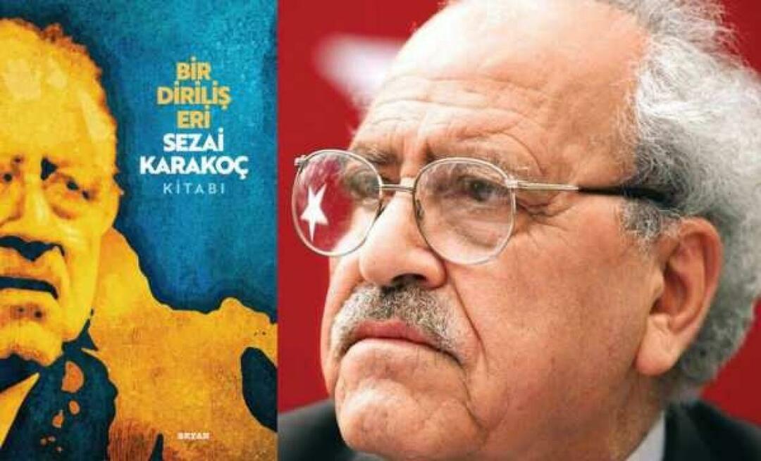 Meesterschrijvers ontmoetten de naam van Wederopstanding Dichter Sezai Karakoç! Hier is "Een opstandingssoldaat Sezai Karakoç"