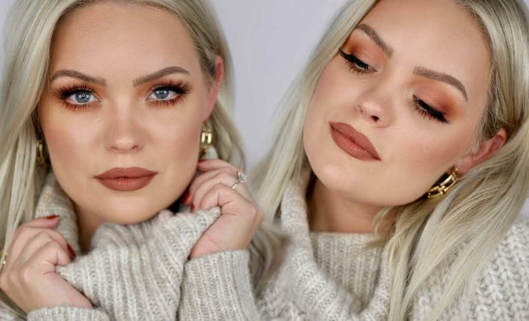 Wat is de make-uptrend van Pumpkin Spice Latte? Hoe doe je Pumpkin Spice Latte-make-up?