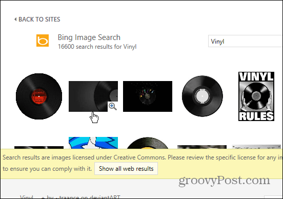 Bing Afbeeldingen zoeken