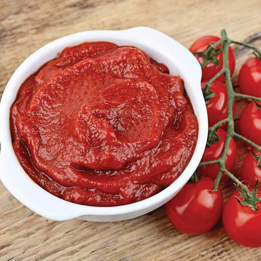 Tomaten en tomatenpuree