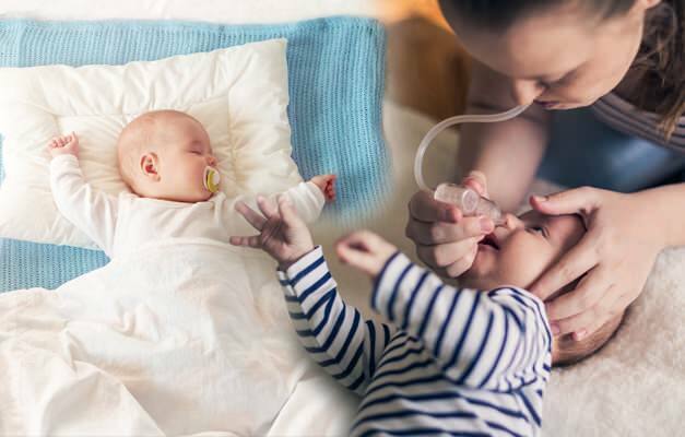 Hoe neus te reinigen bij baby's?