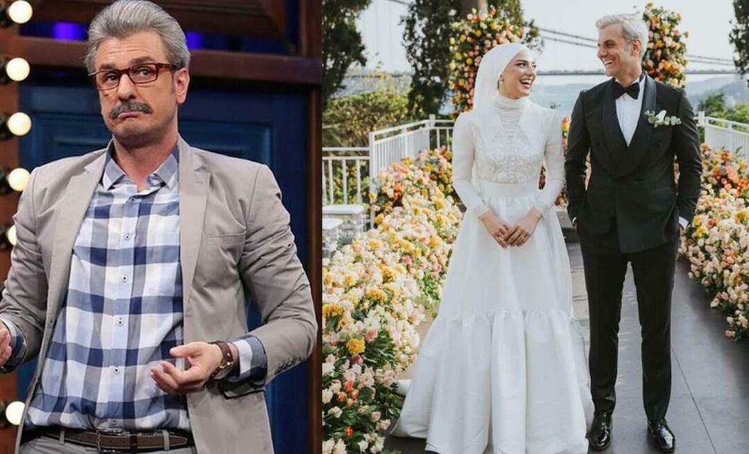 Güldür Güldür's Mesut Uğur Bilgin en İrem Uslu zijn getrouwd! Aylin Kontente barstte in tranen uit