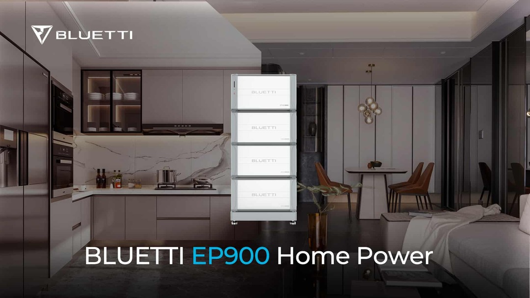 bluetti EP900 thuisstroom
