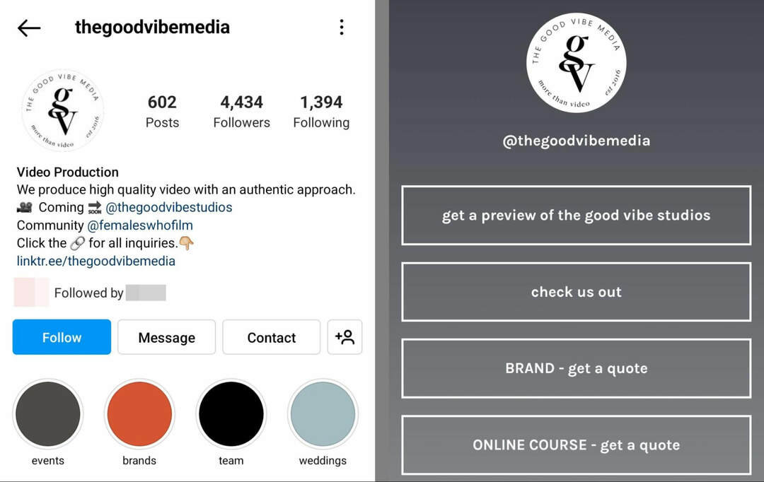 instagram-bio-thegoodvibemedia-media-entertainment-bedrijf-voorbeeld