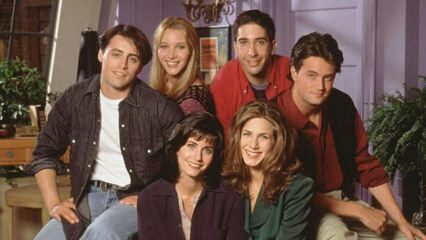 De acteurs van de Friends-serie kwamen samen voor Courteney Cox!