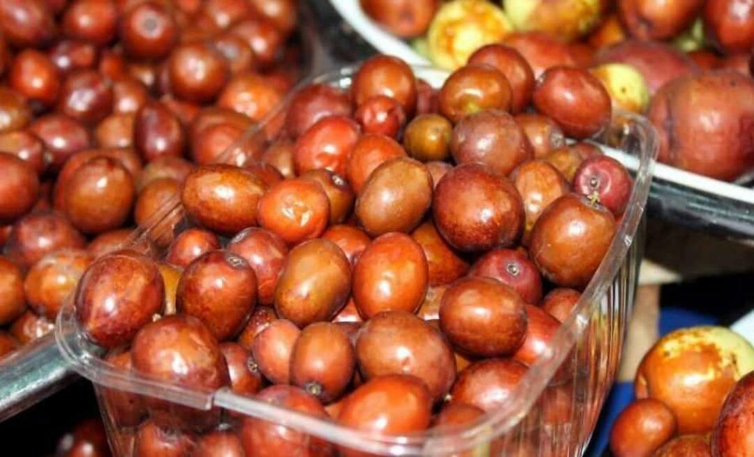 Wat zijn de voordelen van jujubefruit? Hoe jujube consumeren?