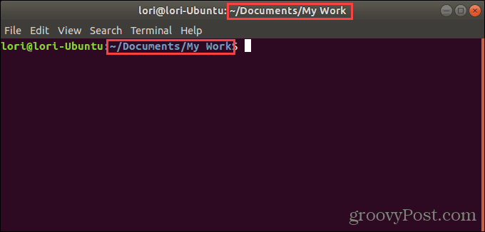 Terminalvenster open voor een specifieke map in Ubuntu Linux