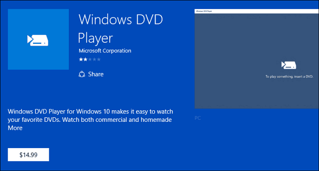 Hoe dvd-weergave gratis naar Windows 10 te brengen