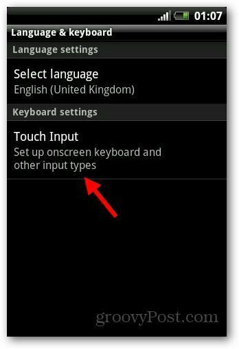 Woordenboek toevoegen Android 3