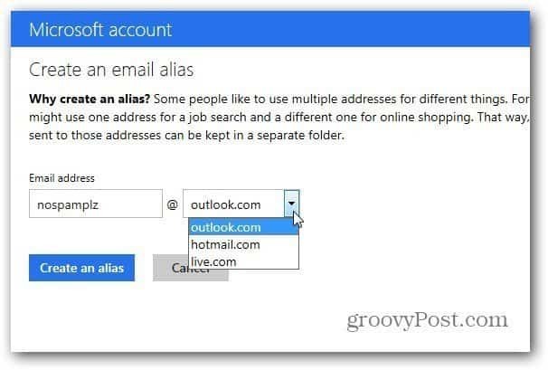 Microsoft beëindigt Outlook.com Gekoppelde accountondersteuning voor aliassen