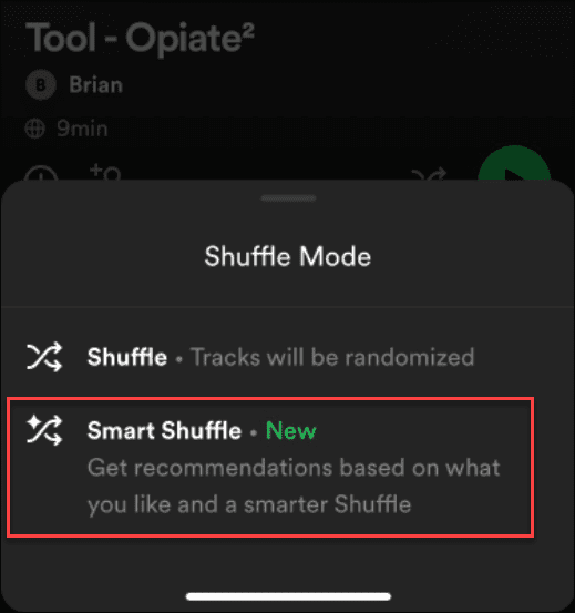 repareer Spotify Shuffle niet shuffled