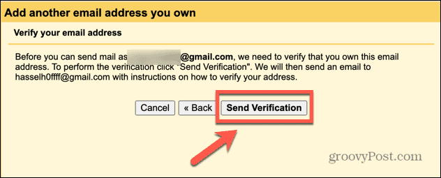 gmail verzend verificatie