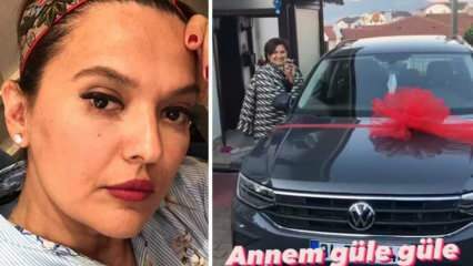 Demet Akalın, die een luxe auto voor haar moeder kocht, zei dat ze arm was!