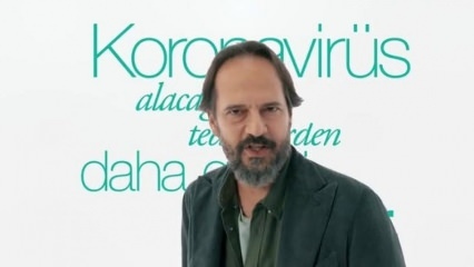 Timuçin Esen, die het coronavirus versloeg, keerde terug naar de Hekimoğlu-set