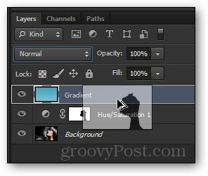 alt slepen duplicaat laagmasker Photoshop tutorial bewerken