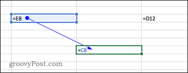 Een Excel-formule precedent