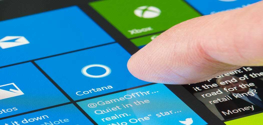Cortana uitschakelen en vervangen door Windows Search
