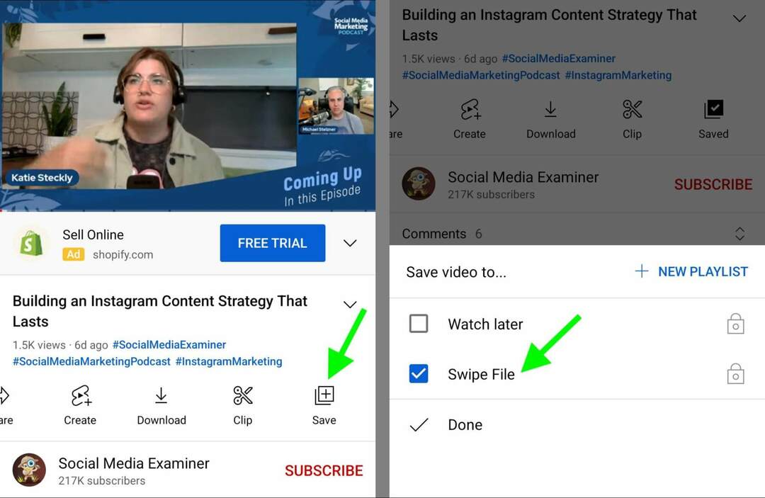 how-to-save-content-organic-youtube-videos-swipe-file-voorbeeld