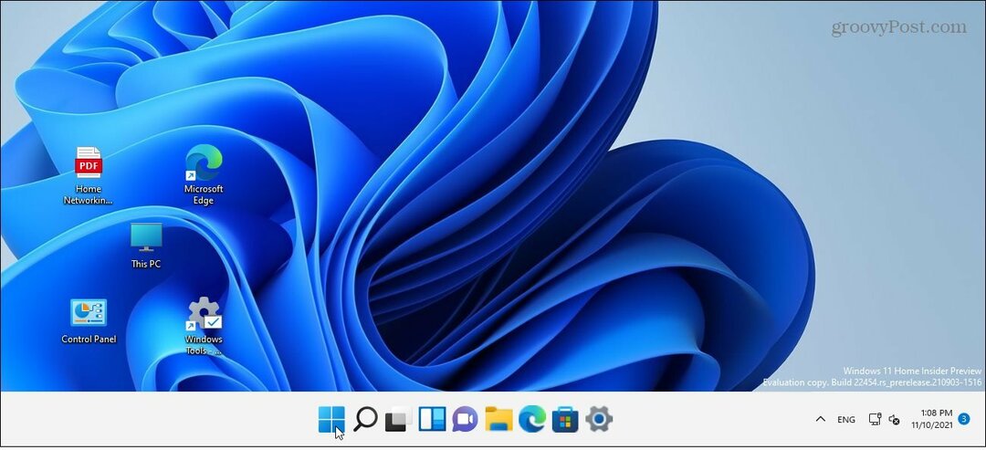 Hoe de taakbalk kleiner te maken in Windows 11