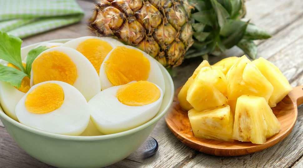 Wat gebeurt er als je elke dag een schijfje ananas eet?